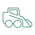 Landscape construction icon