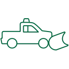 Commercial snow removal icon